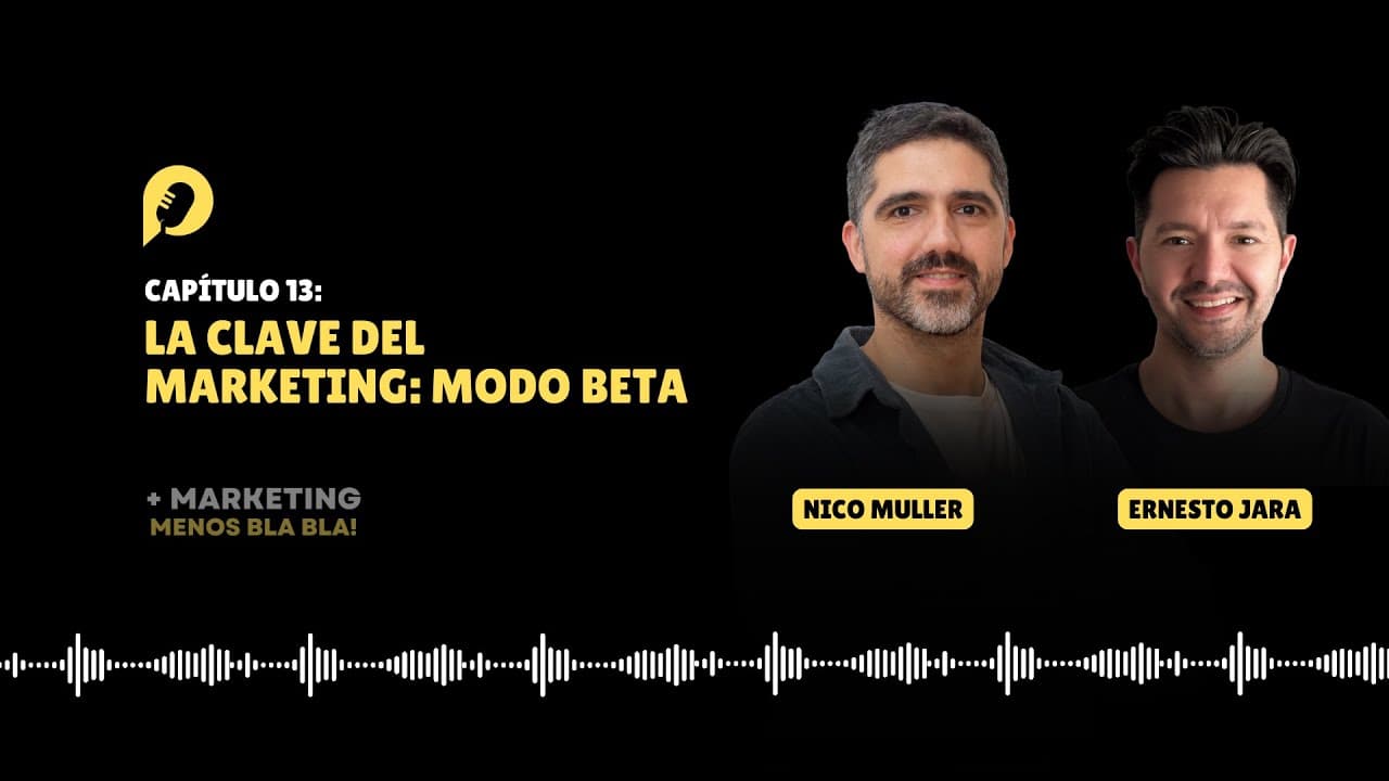Ernesto Jara en el podcast Más Marketing menos blabla