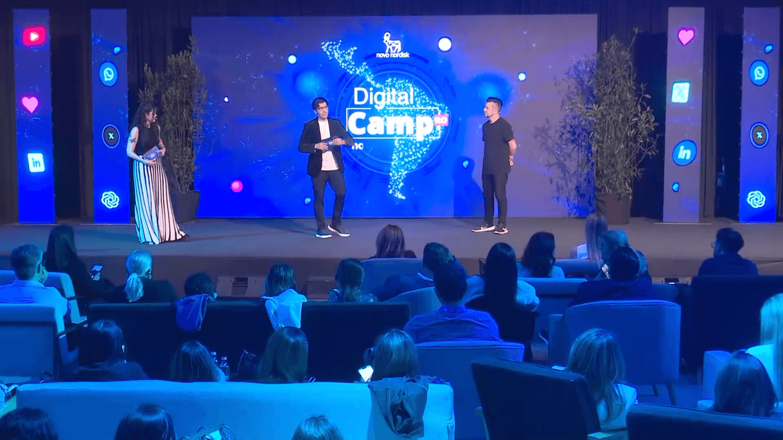 Ernesto Jara en Novo Nordisk Digital Camp
